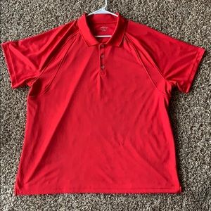 bcg Athletic Polo Shirt/ All Red
